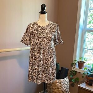 Sanctuary leopard dress S